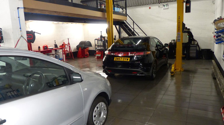 Grimsby Cars Servicing Area